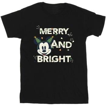 T-shirt Disney Mickey Mouse Merry Bright