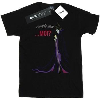 T-shirt Disney Maleficent Christmas Naughty List