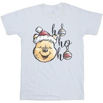 T-shirt Disney Winnie The Pooh Ho Ho Ho Baubles