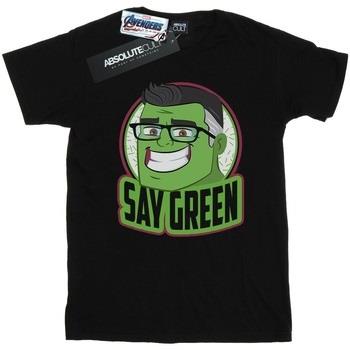 T-shirt Marvel Avengers Endgame Say Green