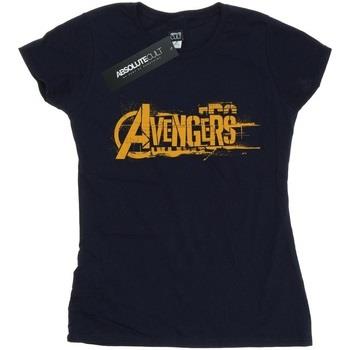 T-shirt Marvel Avengers Infinity War Orange Logo