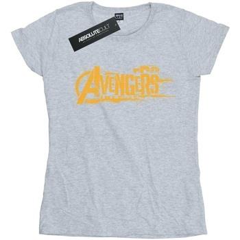 T-shirt Marvel Avengers Infinity War Orange Logo