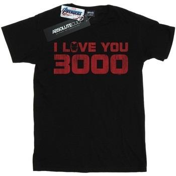 T-shirt Marvel Avengers Endgame I Love You 3000 Distressed