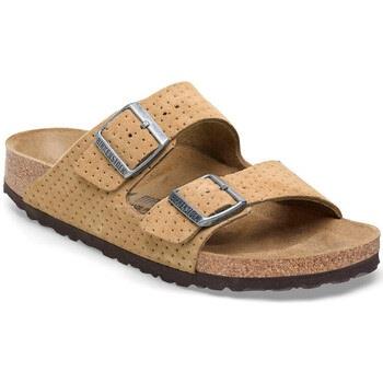 Mules Birkenstock Sandale arizona en suede perforé pour adulte