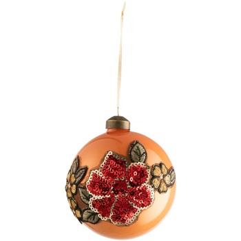 Décorations de noël Jolipa Boule de noël broderie fleur en sequins