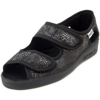 Chaussons Emanuela Femme Chaussures, Sandales Confort, Tissu-667