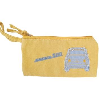 Trousse Forme Trousse Fiat 500 jaune