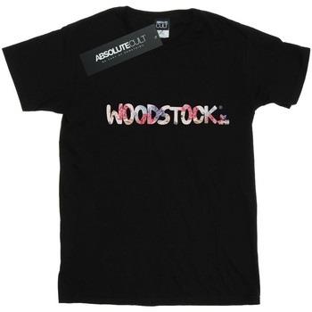 T-shirt Woodstock Logo Floral