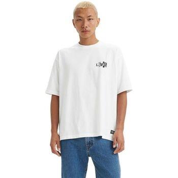 T-shirt Levis A1005 0001 - BOX SKATE TEE-WHITE CORE