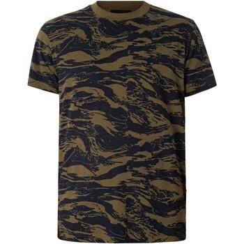 T-shirt G-Star Raw T-shirt camouflage tigre