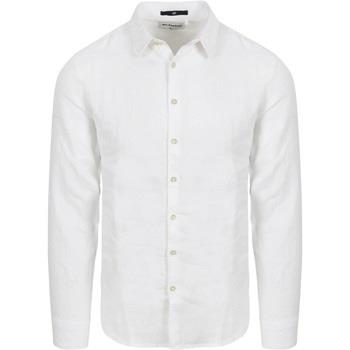 Chemise No Excess Shirt Linen Blanche