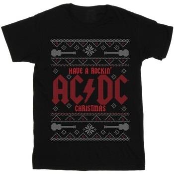 T-shirt Acdc Have A Rockin Christmas