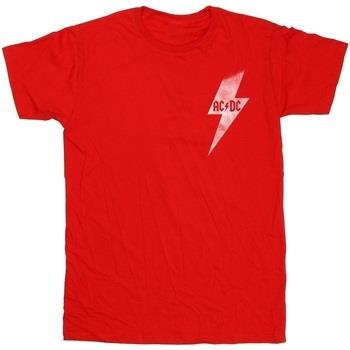 T-shirt Acdc Lightning Bolt Pocket