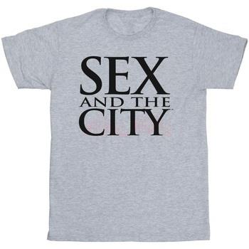 T-shirt Sex And The City Logo Skyline