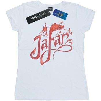 T-shirt Disney Aladdin Movie Jafar Flames Logo