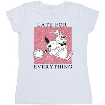 T-shirt Disney Alice In Wonderland White Rabbit