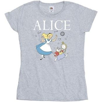 T-shirt Disney Alice In Wonderland Follow The Rabbit