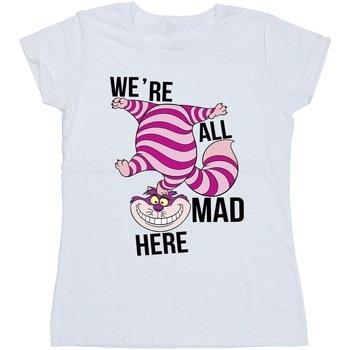 T-shirt Disney Alice In Wonderland All Mad Here