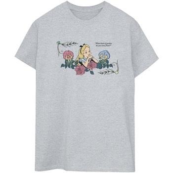 T-shirt Disney Alice In Wonderland What Kind Of Garden