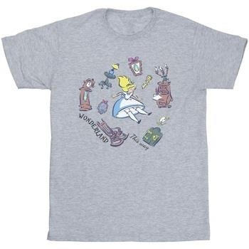 T-shirt enfant Disney Alice In Wonderland Falling