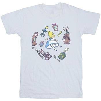 T-shirt enfant Disney Alice In Wonderland Falling