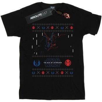 T-shirt Disney The Rise Of Skywalker Christmas Combat