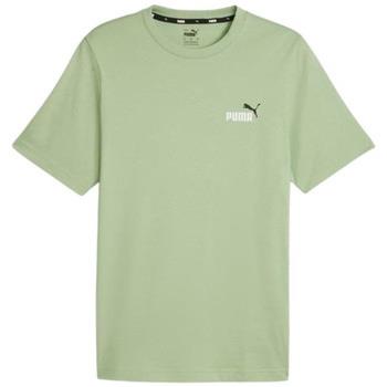 T-shirt Puma TEE SHIRT ESSENTIALS+2 VERT CLAIR - PURE GREEN - L