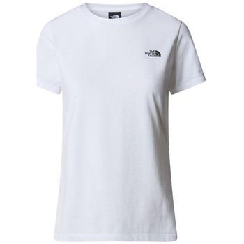 T-shirt The North Face TEE SHIRT SIMPLE DOME BLANC - TNF WHITE - M