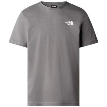 T-shirt The North Face TEE SHIRT REDBOX GRIS - SMOKED PEARL - S