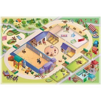 Tapis House Of Kids EQUESTRE