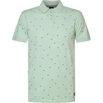 T-shirt Petrol Industries Poloshirt Seashore Impression Vert