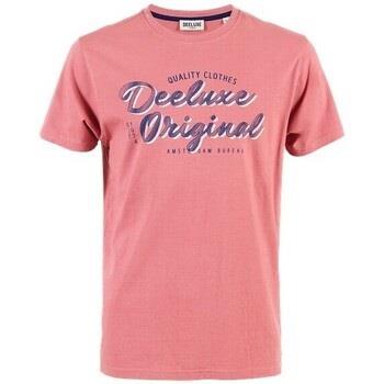 T-shirt Deeluxe TEE SHIRT ROSE - DIRTY PINK - M