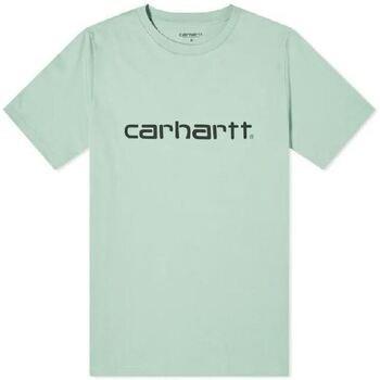 T-shirt Carhartt T-SHIRT Homme bleu wip script