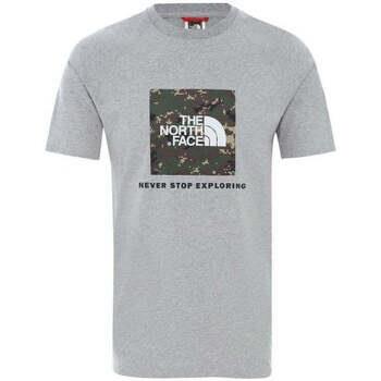 T-shirt The North Face T-SHIRT Homme imprimé Gris