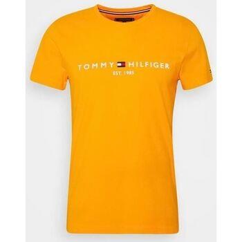 T-shirt Tommy Hilfiger T-SHIRT Homme est 1985 Orange