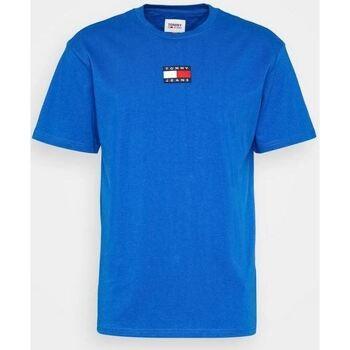 T-shirt Tommy Jeans T-SHIRT Homme Badge Bleu