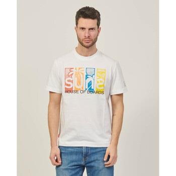 T-shirt Suns T-shirt à col rond avec imprimé
