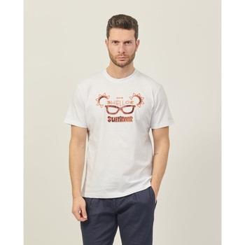 T-shirt Möve T-shirt homme en coton avec imprimé à motifs