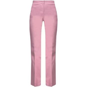 Pantalon Pinko Pantalon en lin rose rose rose