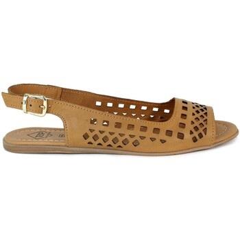 Sandales Aplauso SANDALIAS PLANAS DE PIEL TOP 3 SR24498 CUERO