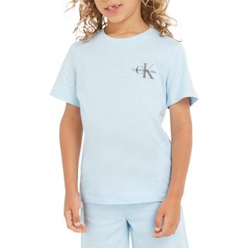 T-shirt enfant Calvin Klein Jeans T-shirt coton biologique col rond