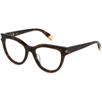 Lunettes de soleil Furla VFU679V Cadres Optiques, Havana, 51 mm