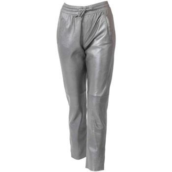 Pantalon Oakwood Pantalon jogpant en cuir Gift Metal Ref 60