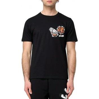 T-shirt Disclaimer T-shirt imprim tigre noir
