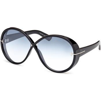 Lunettes de soleil Tom Ford FT1116 EDIE-02 Lunettes de soleil, Noir/Bl...