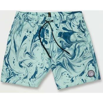 Maillots de bain Volcom Bañador Center Print Trunk 17 - Bottle Green