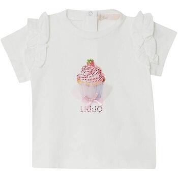 T-shirt enfant Liu Jo T-shirt avec imprimé et strass