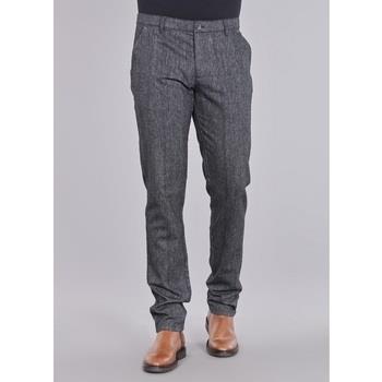 Pantalon Jerem PANTALON SLIM EN COTON STRETCH À MICRO MOTIFS