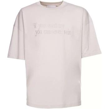 T-shirt John Richmond t-shirt broderie lettres