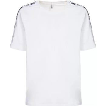 T-shirt Moschino t-shirt rayures blanches our